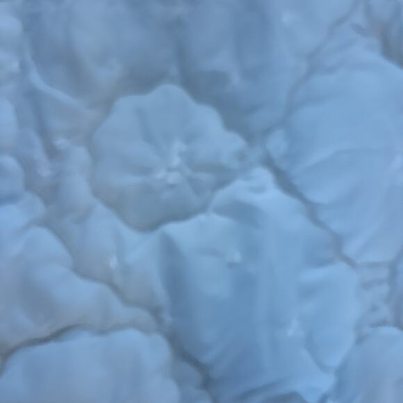 Vintage Quiltex Baby comforter ruffles and embroidery 39x32 - Picture 3 of 6